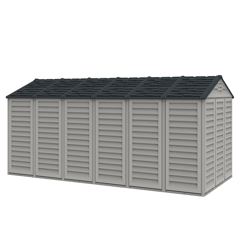 15X ft APEX PRO Storage Shed With Foundation Kit