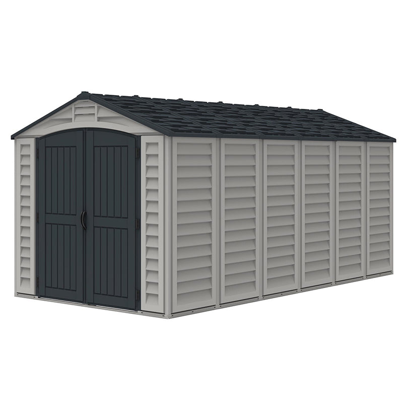 15X ft APEX PRO Storage Shed With Foundation Kit