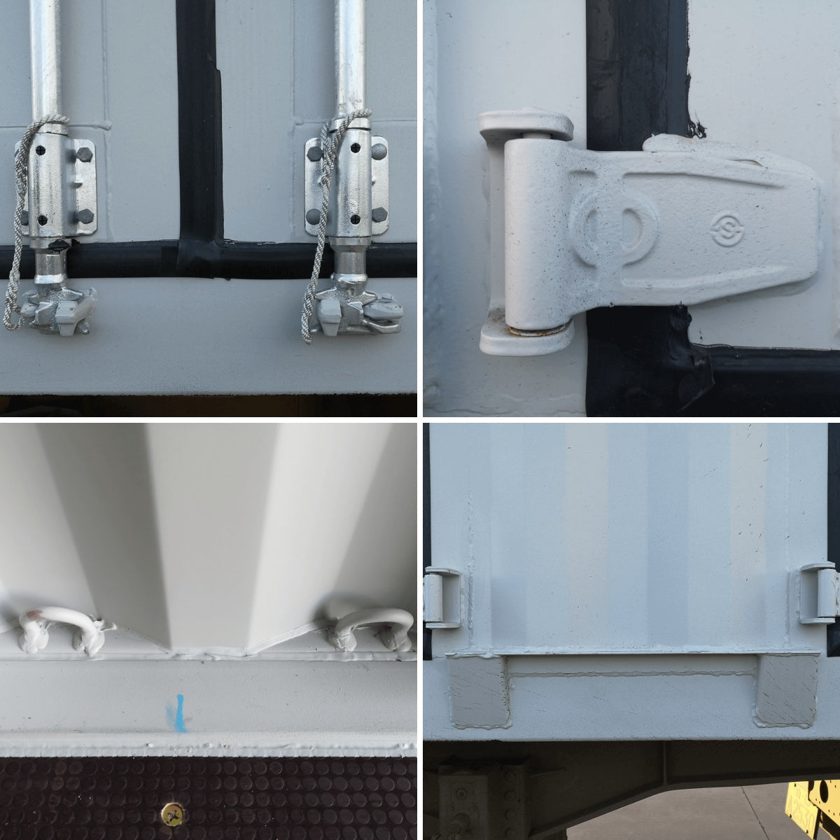 40ft High Cube Container with 4 Side Doors