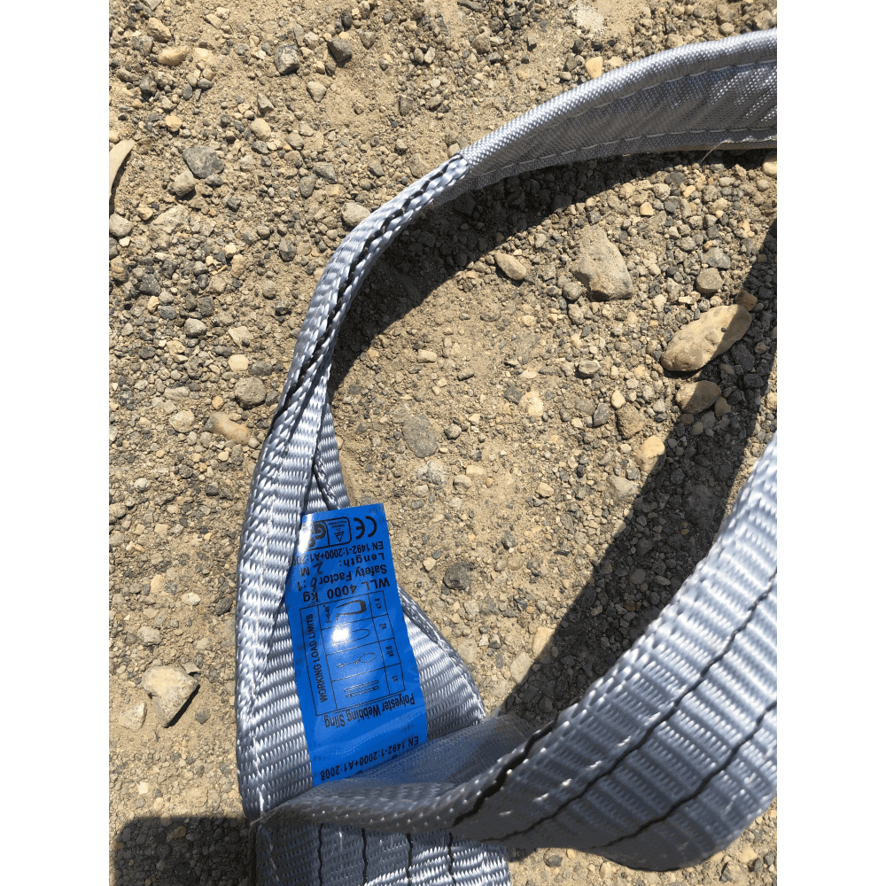 Greatbear 6.5ft Flat Eye and Eye - Type 3 Web Sling - 8000lb