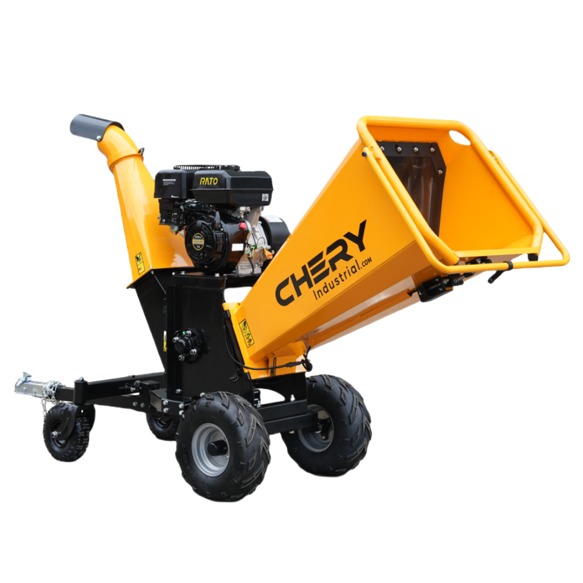6" 15 HP 420cc Gas Powered Wood Chipper