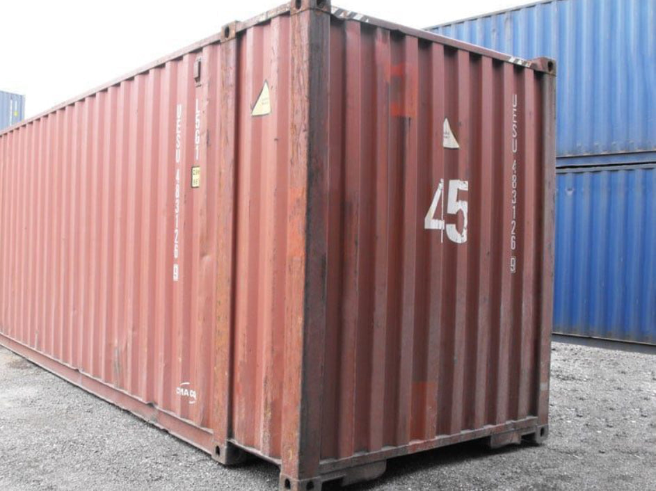 Used 45' HC CW Containers $3,900.00