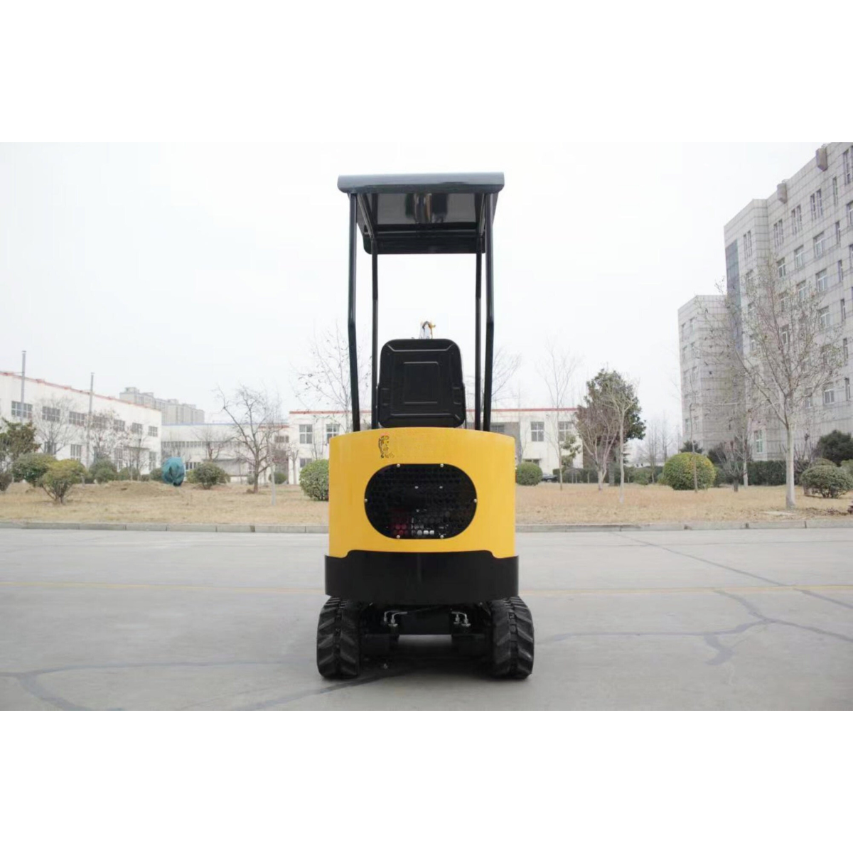 GROUP 12 Series Mini Crawler Excavator with 5 attachments