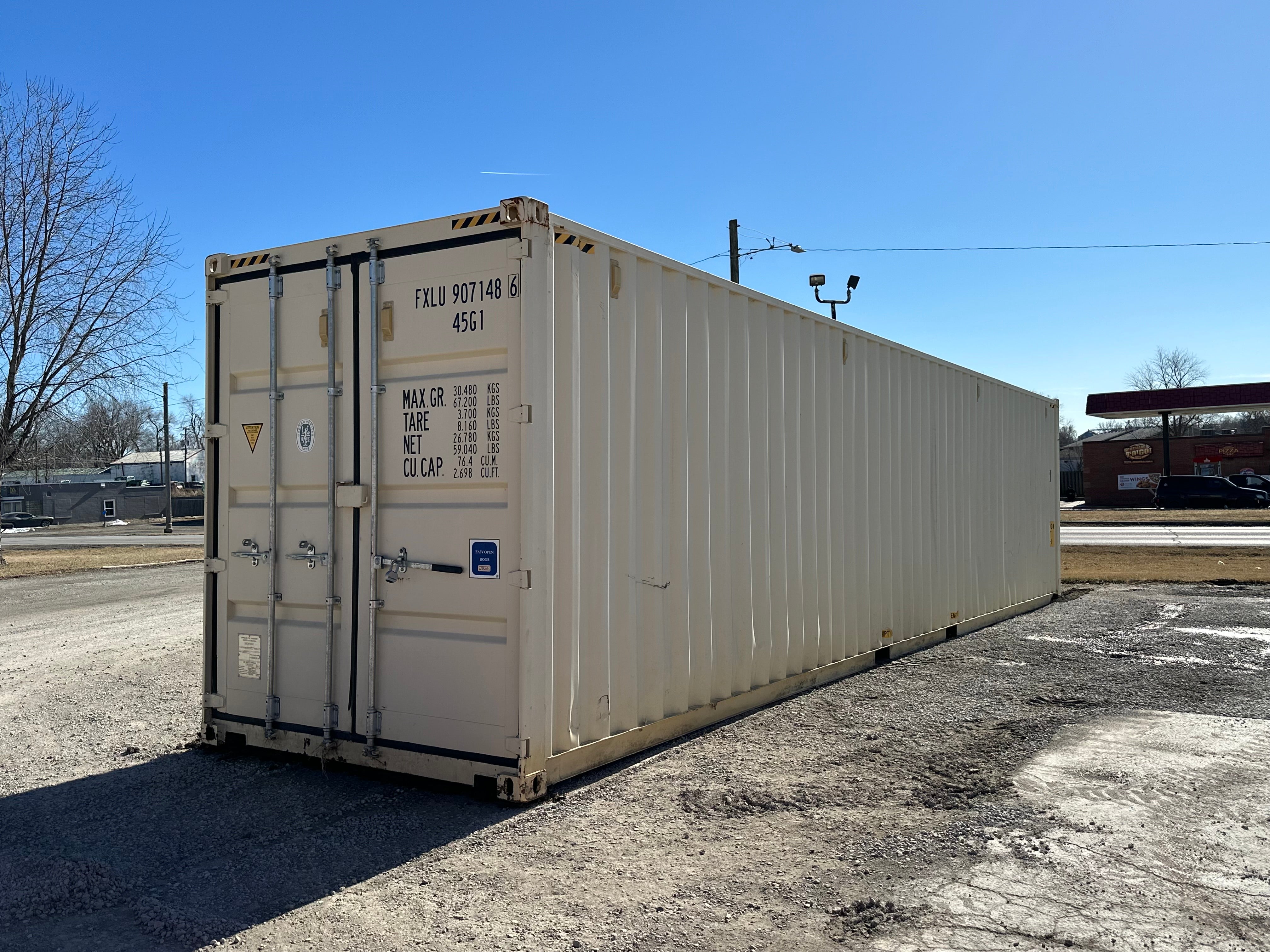 40 ft STD Container (New) – Container Solutions & Designs LLC