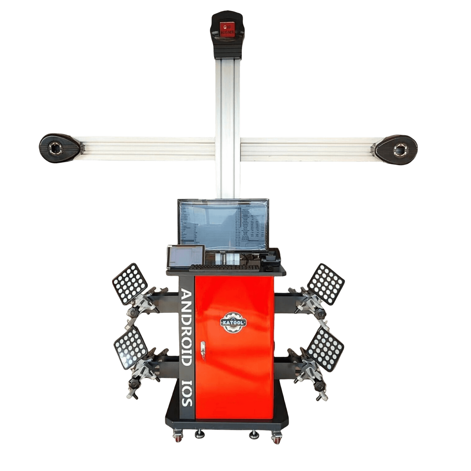 Wheel Alignment Machine Full-Automatic Works on 2 Post & Scissor Lift ...
